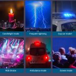 M1SE 12 Effekte RGB Fotografie Lampe 0,96-Zoll-TFT-Bildschirm Tasche Fülllicht – Bild 9