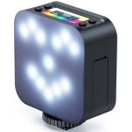 D02 Magnetische Adsorption Tasche RGB Video Lampe Mini LED Fülllicht für Live-Übertragung