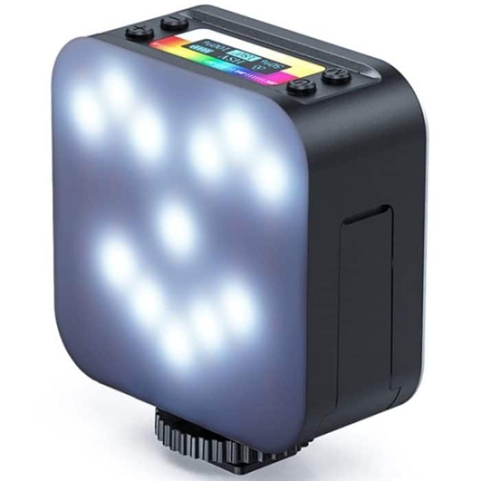 SYA0026661.jpg D02 Magnetische Adsorption Tasche RGB Video Lampe Mini LED Fülllicht für Live-Übertragung – Bild 1
