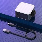 D02 Magnetische Adsorption Tasche RGB Video Lampe Mini LED Fülllicht für Live-Übertragung – Bild 2