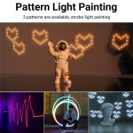 D02 Magnetische Adsorption Tasche RGB Video Lampe Mini LED Fülllicht für Live-Übertragung – Bild 5