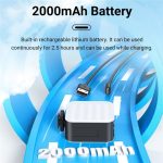 D02 Magnetische Adsorption Tasche RGB Video Lampe Mini LED Fülllicht für Live-Übertragung – Bild 6