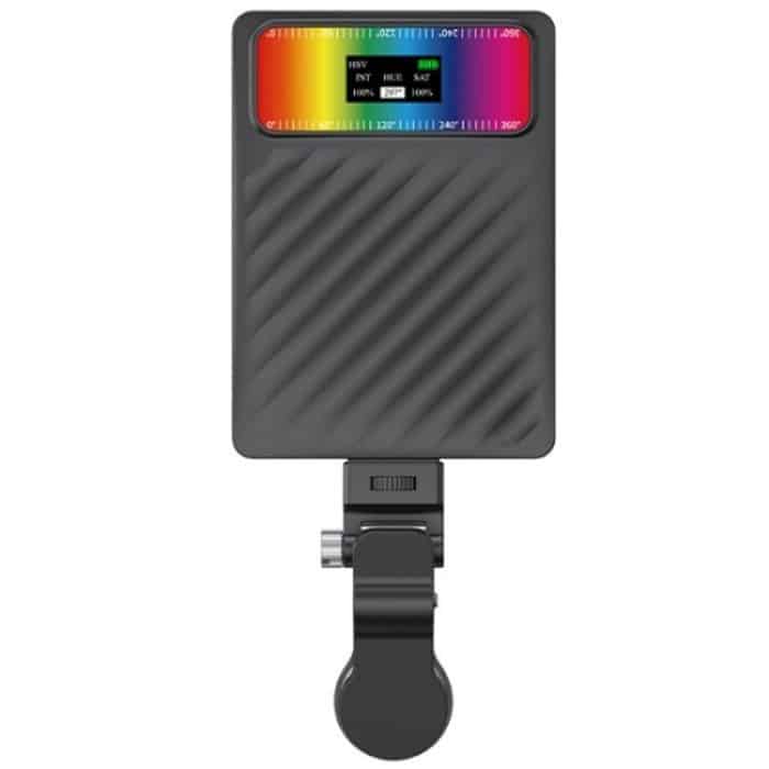 V16R mit OLED-Bildschirm, 24 Effekte, RGB-Licht, Taschenfülllicht für Handy/Tablet/Laptop – Bild 1