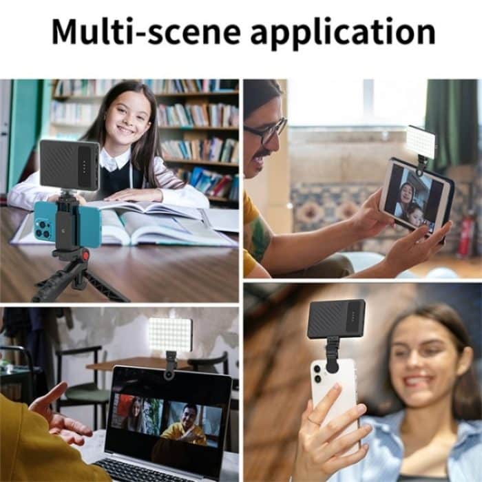 V16R mit OLED-Bildschirm, 24 Effekte, RGB-Licht, Taschenfülllicht für Handy/Tablet/Laptop – Bild 5