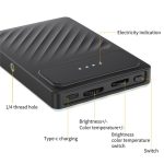 V16SE Für Handy/Tablet/Laptop Drei Licht Modi Clip-On Tasche Mini Füllen Licht – Bild 3