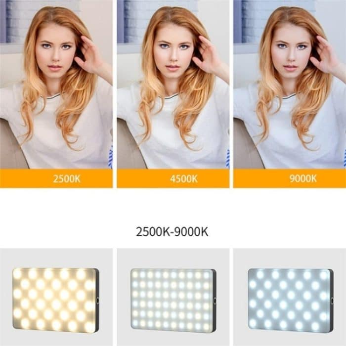 V16SE Für Handy/Tablet/Laptop Drei Licht Modi Clip-On Tasche Mini Füllen Licht – Bild 4