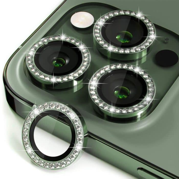 ENKAY AR Antireflexion Individueller Diamantring Kameraobjektivglas Vollfilm, For iPhone 16 Pro / 16 Pro Max – Bild 1