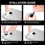 ENKAY AR Antireflexion Individueller Diamantring Kameraobjektivglas Vollfilm, For iPhone 16 Pro / 16 Pro Max – Bild 7