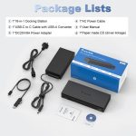 WAVLINK UG69PD8 Pro 18-in-1 DP/HD 5K Vierfach-Display USB C Universal-Dockingstation, US Plug, EU Plug, UK Plug, AU Plug – Bild 10