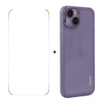 ENKAY Hat-Prince durchscheinende, matte TPU-Telefonhülle mit Linsenfolie + 9H Big Arc Edge-Folie, For iPhone 14 Plus, For iPhone 14, For iPhone 14 Pro, For iPhone 14 Pro Max – Bild 3