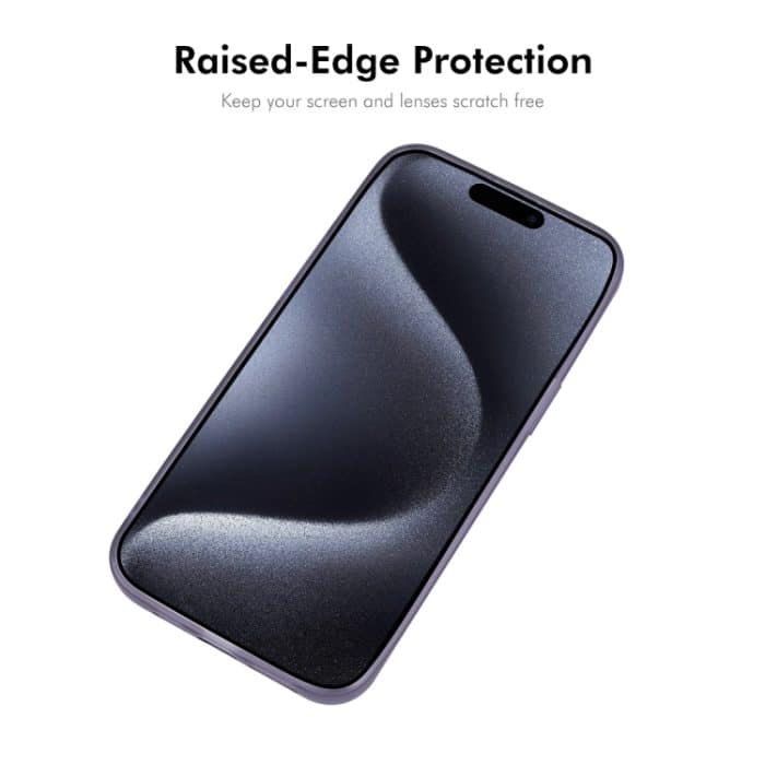 ENKAY Hat-Prince durchscheinende, matte TPU-Telefonhülle mit Linsenfolie + 9H Big Arc Edge-Folie, For iPhone 16 Pro Max, For iPhone 16 Pro, For iPhone 16 Plus, For iPhone 16, For iPhone 15 Pro Max, For iPhone 15 Pro, For iPhone 15 Plus, For iPhone 15 – Bild 3