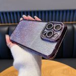 Diamant Wasser Ripple Gradient Glitter TPU Handyhülle, For iPhone 16 Pro Max, For iPhone 16 Pro, For iPhone 16 Plus, For iPhone 16