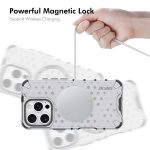 ENKAY Hat-Prince Honeycomb MagSafe Stoßfeste Telefonhülle mit großem Bogenkantenfilm, For iPhone 16 Pro Max, For iPhone 16 Pro, For iPhone 16 Plus, For iPhone 16 – Bild 5