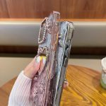 Handyhülle in Herzform mit Glitzersteinen und Spiegel, For iPhone 14 Pro, For iPhone 14 Pro Max, For iPhone 13 Pro Max, For iPhone 13 Pro – Bild 6