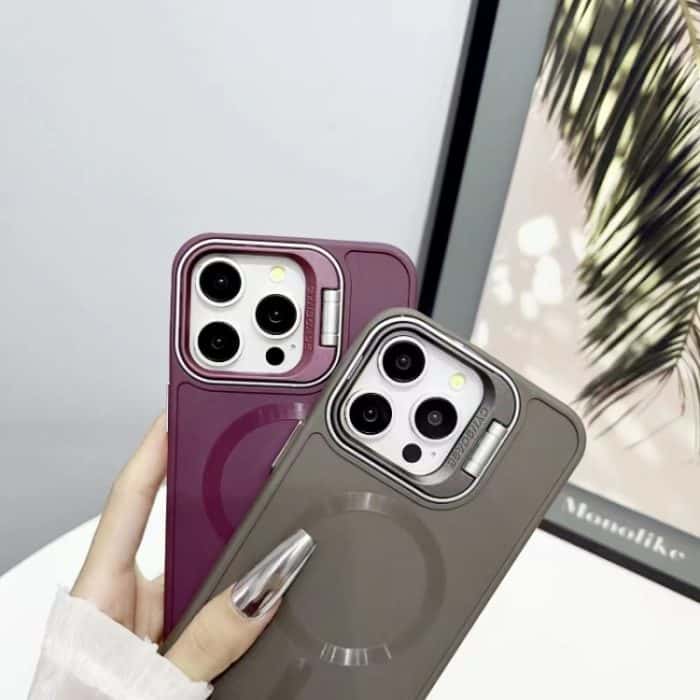 CD Texture Frosted MagSafe Objektivhalter-Telefonhülle, For iPhone 13 / 14, For iPhone 14 Pro, For iPhone 14 Pro Max, For iPhone 13 Pro Max – Bild 5