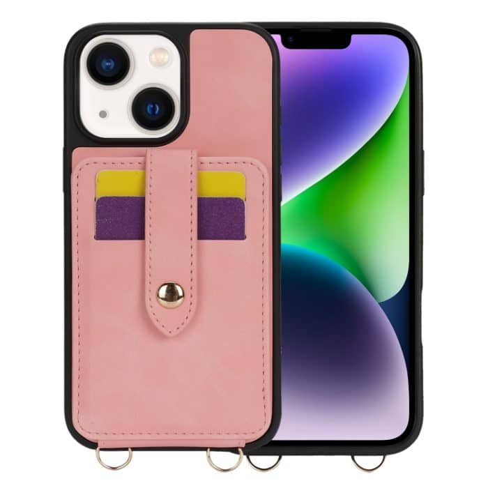 SYA002715009A.jpg Umhängetasche aus Haut mit Kartenhalter und Handyhülle, For iPhone 14 Plus, For iPhone 14, For iPhone 14 Pro, For iPhone 14 Pro Max – Bild 1