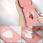 Umhängetasche aus Haut mit Kartenhalter und Handyhülle, For iPhone 14 Plus, For iPhone 14, For iPhone 14 Pro, For iPhone 14 Pro Max – Bild 7