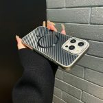 AG Rahmenlose MagSafe-Telefonhülle aus Kohlefaser, For iPhone 15 Pro Max, For iPhone 15 Pro, For iPhone 15 Plus, For iPhone 15 – Bild 3