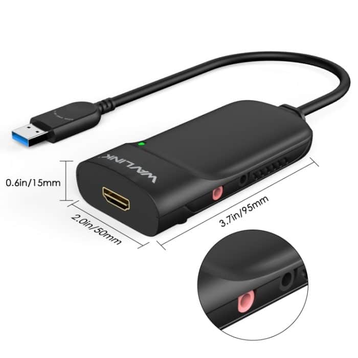 WAVLINK UG3501H Super Speed ​​USB 3.0 auf HDMI/Multi-Monitor Video-Grafik-Adapter – Bild 8