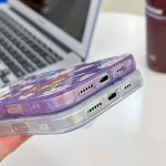 TPU-Telefonhülle mit plattierender Textur und Schmetterlingsmotiv und Glitzerlinsenfolie, For iPhone 16, For iPhone 15 Pro Max, For iPhone 15 Pro, For iPhone 15 – Bild 7