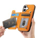 Retro MagSafe Reißverschluss Brieftasche Kartentasche Rückseite Handyhülle, For iPhone 16, For iPhone 15 Pro max, For iPhone 15 Pro – Bild 5