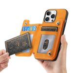 Retro MagSafe Reißverschluss Brieftasche Kartentasche Rückseite Handyhülle, For iPhone 12 Pro Max, For iPhone 11 Pro Max, For iPhone 11 – Bild 5