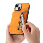 Retro MagSafe Reißverschluss Brieftasche Kartentasche Rückseite Handyhülle, For iPhone 7 / 8 / SE 2022, For iPhone 12 / 12 Pro, For iPhone X / XS – Bild 6