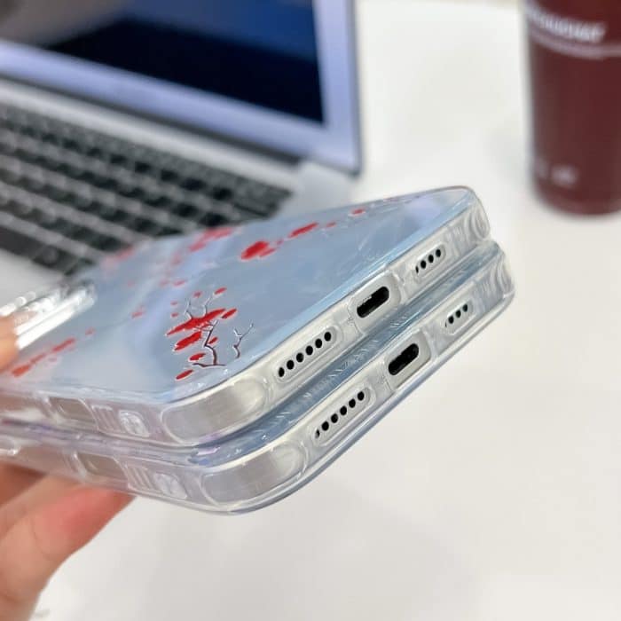 Galvanisierte TPU-Telefonhülle mit Blumenstruktur, For iPhone 16e, For iPhone 16 Pro Max, For iPhone 16 Pro, For iPhone 16 Plus – Bild 7