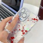 Galvanisiertes TPU-Handygehäuse mit Blumenstruktur, For iPhone 16e, For iPhone 16 Pro Max, For iPhone 16 Pro, For iPhone 16 Plus – Bild 4