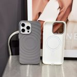 Wave MagSafe TPU-Telefonhülle mit silbernem Linsenrahmen, For iPhone 13 Pro, For iPhone 13, For iPhone 12, For iPhone 12 Pro Max – Bild 3