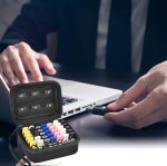 USB-Flash-Laufwerke Kartenbox Elektronische Ersatzteile Aufbewahrungstasche – Bild 3