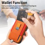 Retro Magsafe Cross Leder Herausziehbare Kartentasche Rückseite Handyhülle, For iPhone 14, For iPhone 14 Pro, For iPhone 14 Pro Max – Bild 6