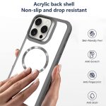 Überzogene CD-Textur MagSafe Acryl Hybrid TPU Telefonhülle, For iPhone 16 Pro Max, For iPhone 16 Pro, For iPhone 16 Plus, For iPhone 16 – Bild 3