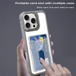 Galvanisierte Kartentasche, Acryl-Hybrid-TPU-Telefonhülle, For iPhone 14 Pro Max, For iPhone 13 Pro Max, For iPhone 13 Pro – Bild 3