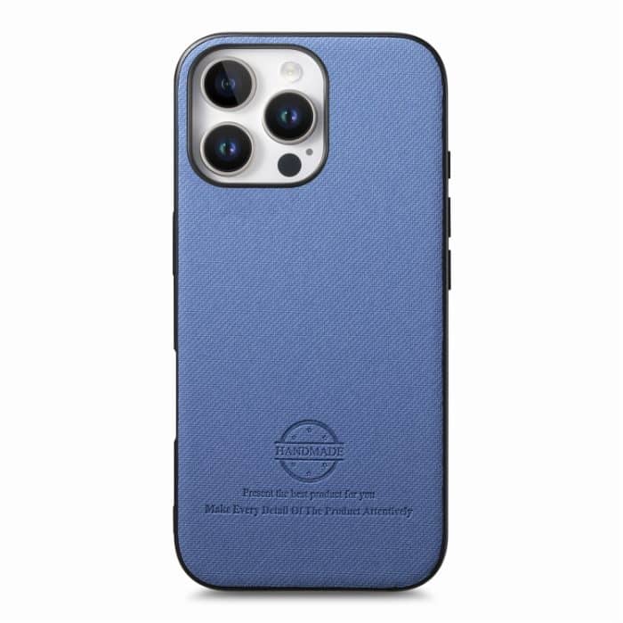 Telefonhülle aus Twillstoff mit Lederrücken, For iPhone 12 Pro, For iPhone 11 Pro Max, For iPhone 11 – Bild 3