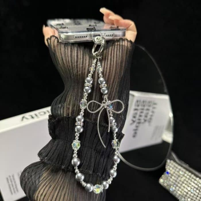 Little Fresh TPU-Handyhülle mit Schleife und Kette, For iPhone 15 Plus, For iPhone 15, For iPhone 14 Plus, For iPhone 14, For iPhone 14 Pro, For iPhone 14 Pro Max – Bild 6