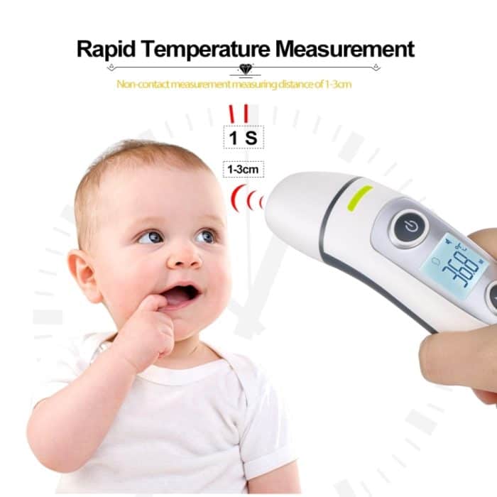 RZ8810 Thermometer Körperthermometer Ohr-LED-Anzeige Digitales elektronisches IR-Thermometer Baby Fever Infrarot Bady Thermometer – Bild 4