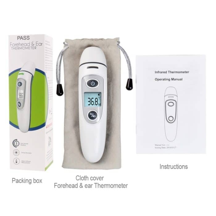 RZ8810 Thermometer Körperthermometer Ohr-LED-Anzeige Digitales elektronisches IR-Thermometer Baby Fever Infrarot Bady Thermometer – Bild 5