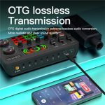 F996 Max Live-Streaming/Gaming/Gesang Audio-Mixer USB-Mikrofon-Soundkarte – Bild 6