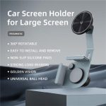 SU7Y Großes Display Fahrzeughalterung Navigationsständer für Tesla Autobildschirm Magnetischer Telefonhalter – Bild 2