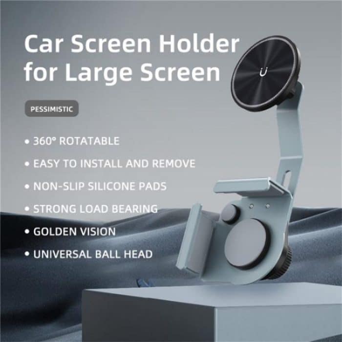 SU7Y Großes Display Fahrzeughalterung Navigationsständer für Tesla Autobildschirm Magnetischer Telefonhalter – Bild 2