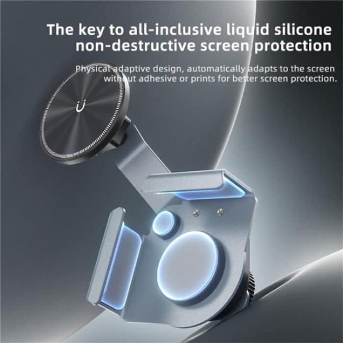 SU7Y Großes Display Fahrzeughalterung Navigationsständer für Tesla Autobildschirm Magnetischer Telefonhalter – Bild 6