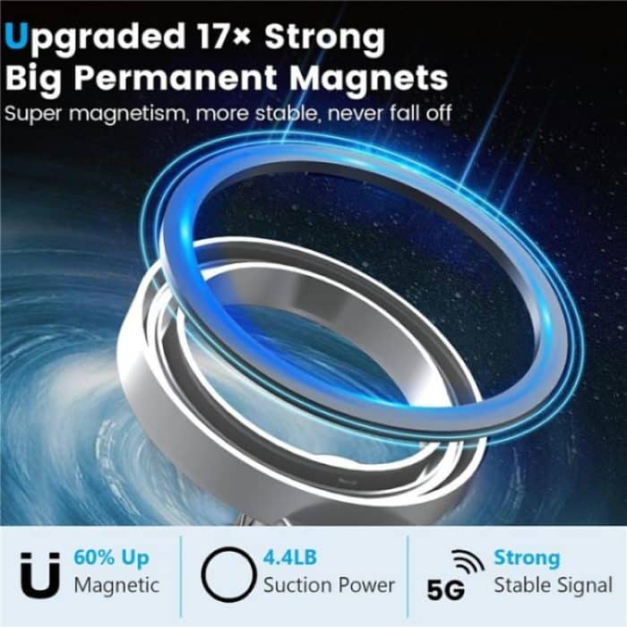 159A 360 Grad Rotation Klebstoff Basis Magnetische Auto Dashboard Halterung Telefon Halter Halterung – Bild 4