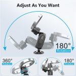 159A 360 Grad Rotation Klebstoff Basis Magnetische Auto Dashboard Halterung Telefon Halter Halterung – Bild 6