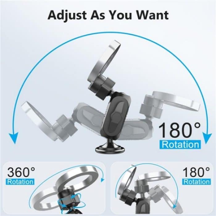 159A 360 Grad Rotation Klebstoff Basis Magnetische Auto Dashboard Halterung Telefon Halter Halterung – Bild 6