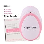 JPD-100S Mini Haushalt Fetal Doppler Pränatale Tasche Baby Ultraschall Detektor Angel Sound Herzschlag Schwangere Doppler Monitor, JPD-100S (Pink), JPD-100S (Green) – Bild 3