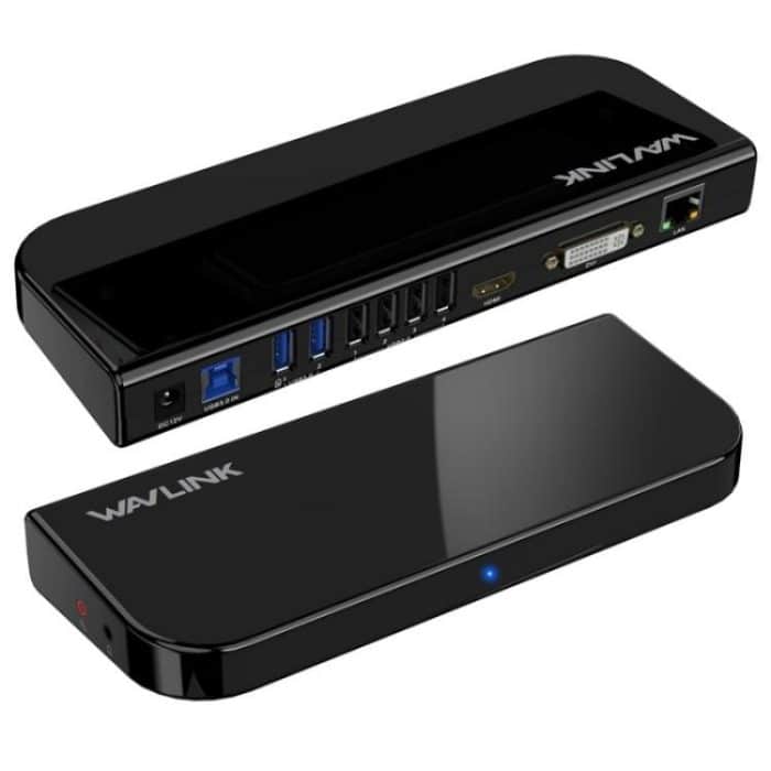 WAVLINK UG49DK1 Für Windows Mac Android 13 In 1 USB-C Hub Dual Display Docking Station, US Plug, UK Plug, EU Plug, AU Plug – Bild 2