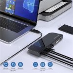 WAVLINK UG49DK1 Für Windows Mac Android 13 In 1 USB-C Hub Dual Display Docking Station, US Plug, UK Plug, EU Plug, AU Plug – Bild 5