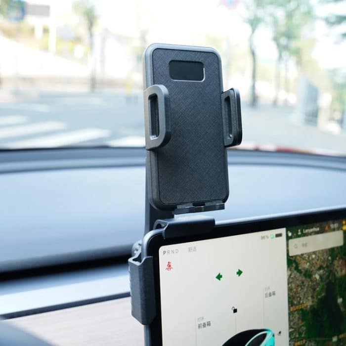 Clip-On Universal Auto Computer Monitor Halterung 360 Grad Rotation Telefon Halter Ständer – Bild 14