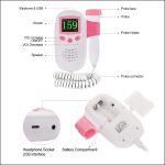 RZ-100S9 LED Fetal Doppler Ultraschall Sound Baby Herzschlag Detektor Monitor Digital Prenatal Pocket Fetal Doppler Stethoskop – Bild 4